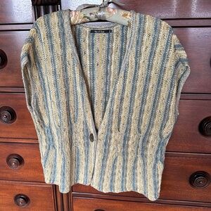 NIC & ZOE SHORT SLEEVE VEST WITH SLEEVELESS TANK-NWOT/XL